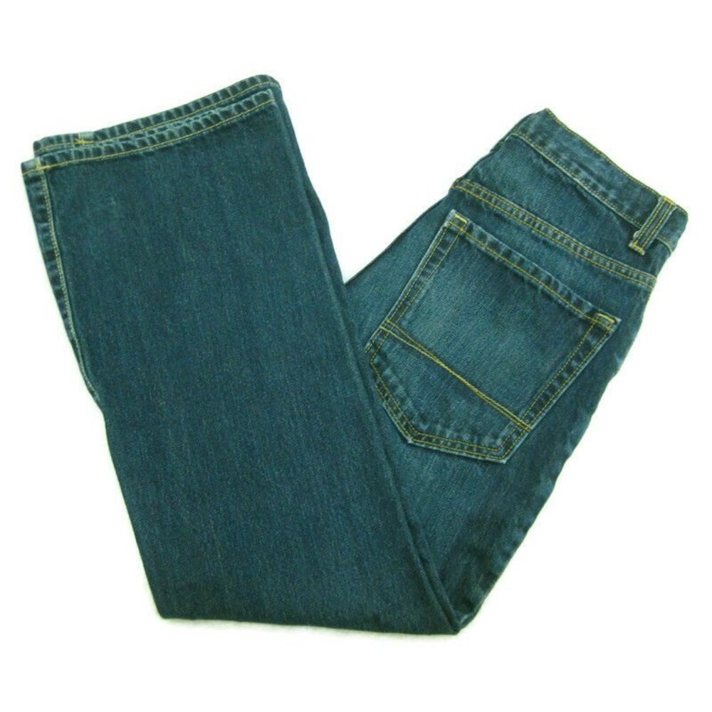 OLD NAVY Women's (Size 12 27x26) Blue Jeans BootCut Denim Pants 5 Pockets